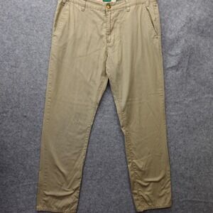 Tan Chino Pants Mens 34x31 Beige Light Retro Y2K Skater Classic Trouser TODDLAND
